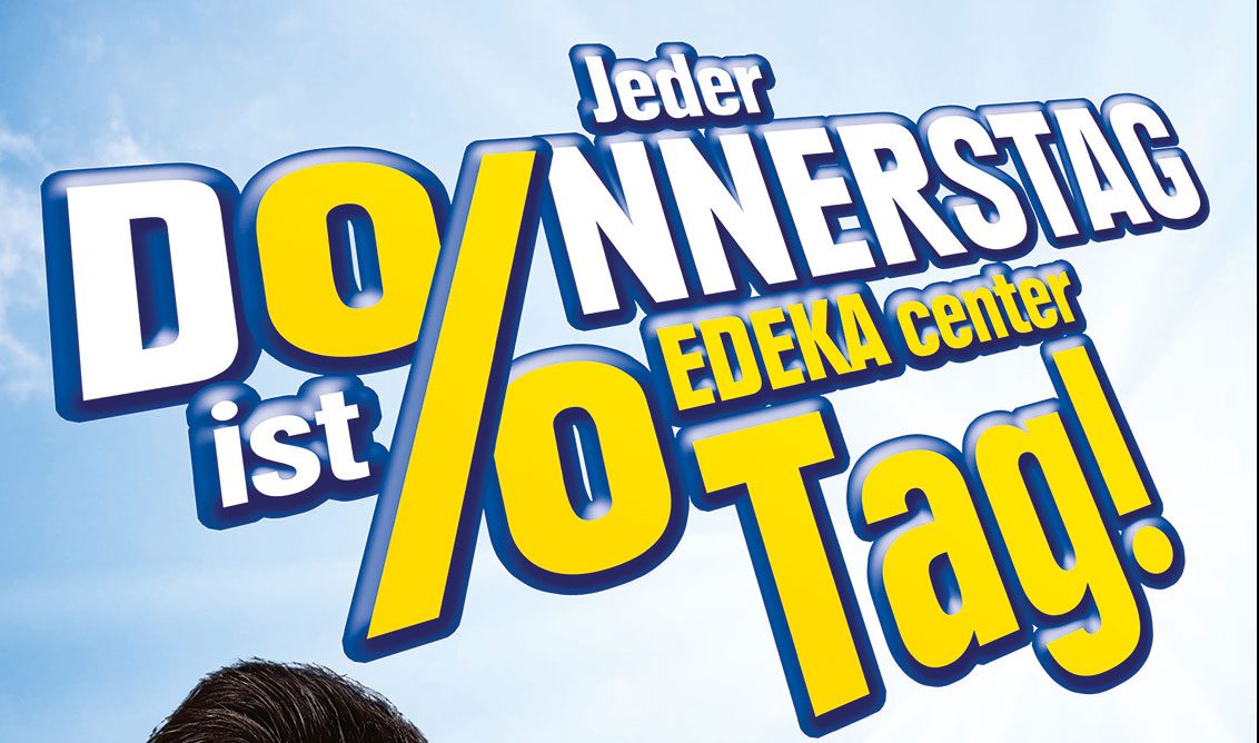 E-Center Donnerstag - Ab einem Einkauf von 75 Euro erhalten Sie jeden Donnerstag einen Gutschein im Wert von 5 Euro.
